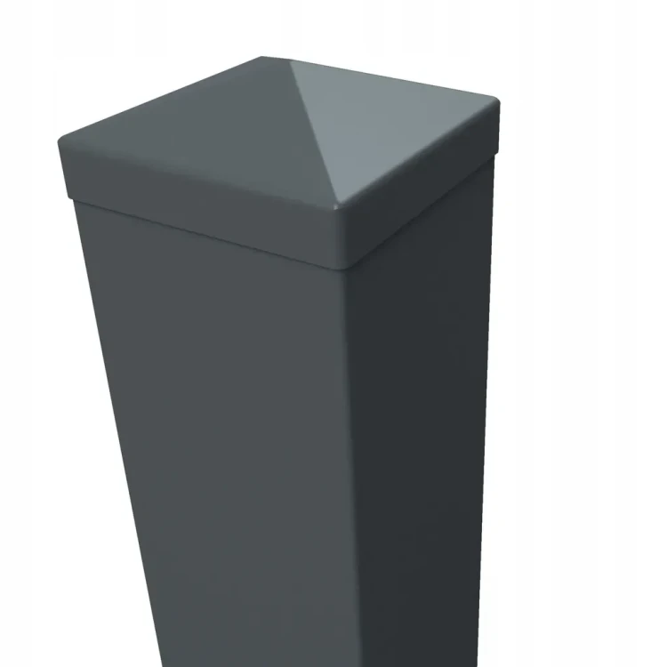 Słupek Ogrodzeniowy 60x60mm x 1,5mm x 200/230cm stalowy malowany różne kolory